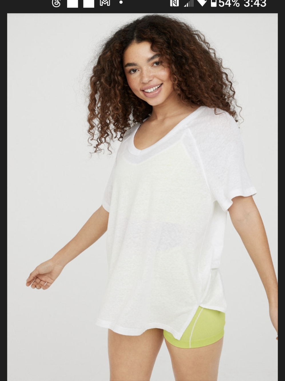 Aerie Bouncy V Neck Tee Bundle